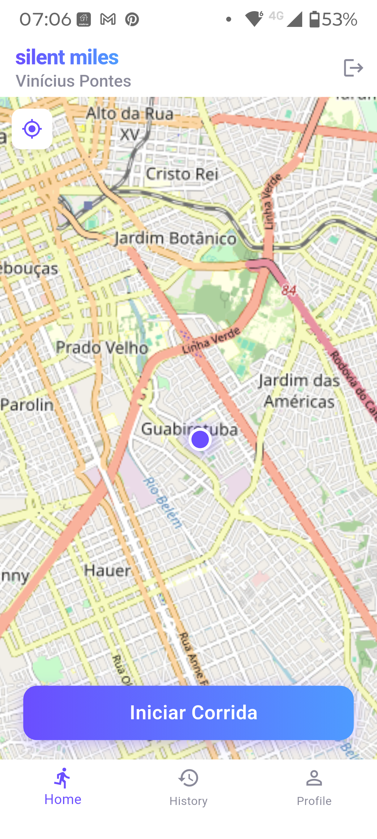 SilentMiles tela 1